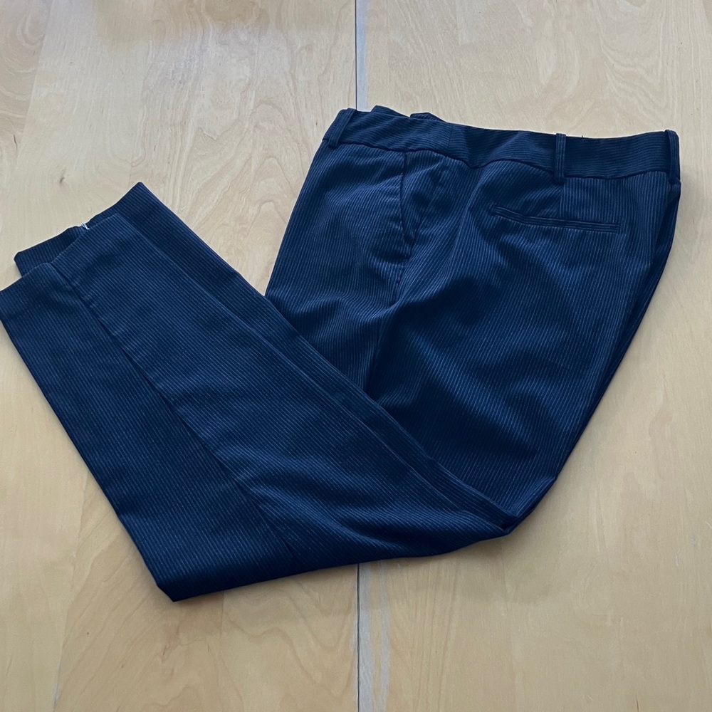 Worthington Black with Grey Pinstripe Women's Dress Pants size 10